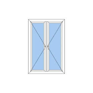 Ideal 4000 Casement - Double Side Hung 1000x1500